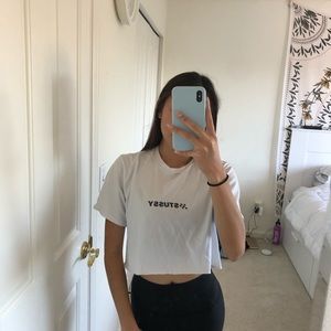 Stussy crop top